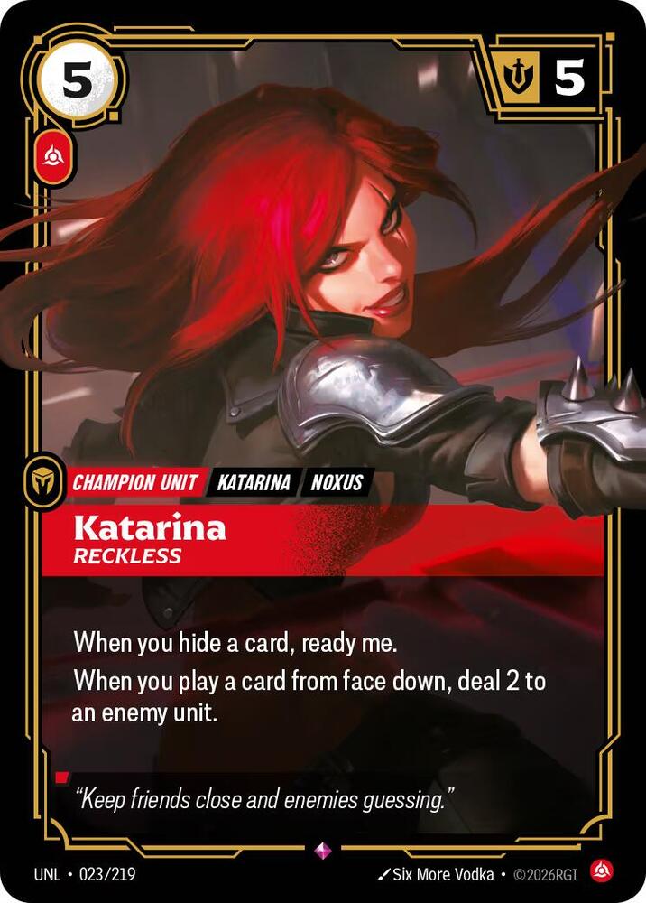 Katarina - Reckless